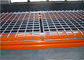 Customzied Strong Warehouse Pallet Shelving Racks With Welded Galvanized Wire Mesh Decking